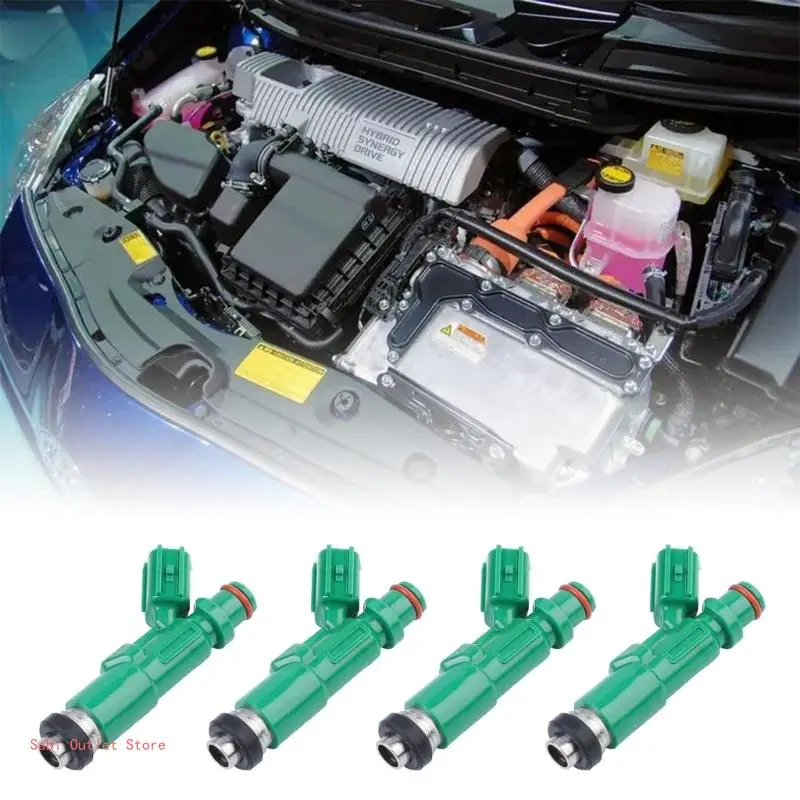 

Аксессуары для двигателя Racing-ремонтные наборы деталей топливной форсунки, подходит для prius 2325021020 2000-2009 л-L4, аксессуары для двигателя, 4 шт.