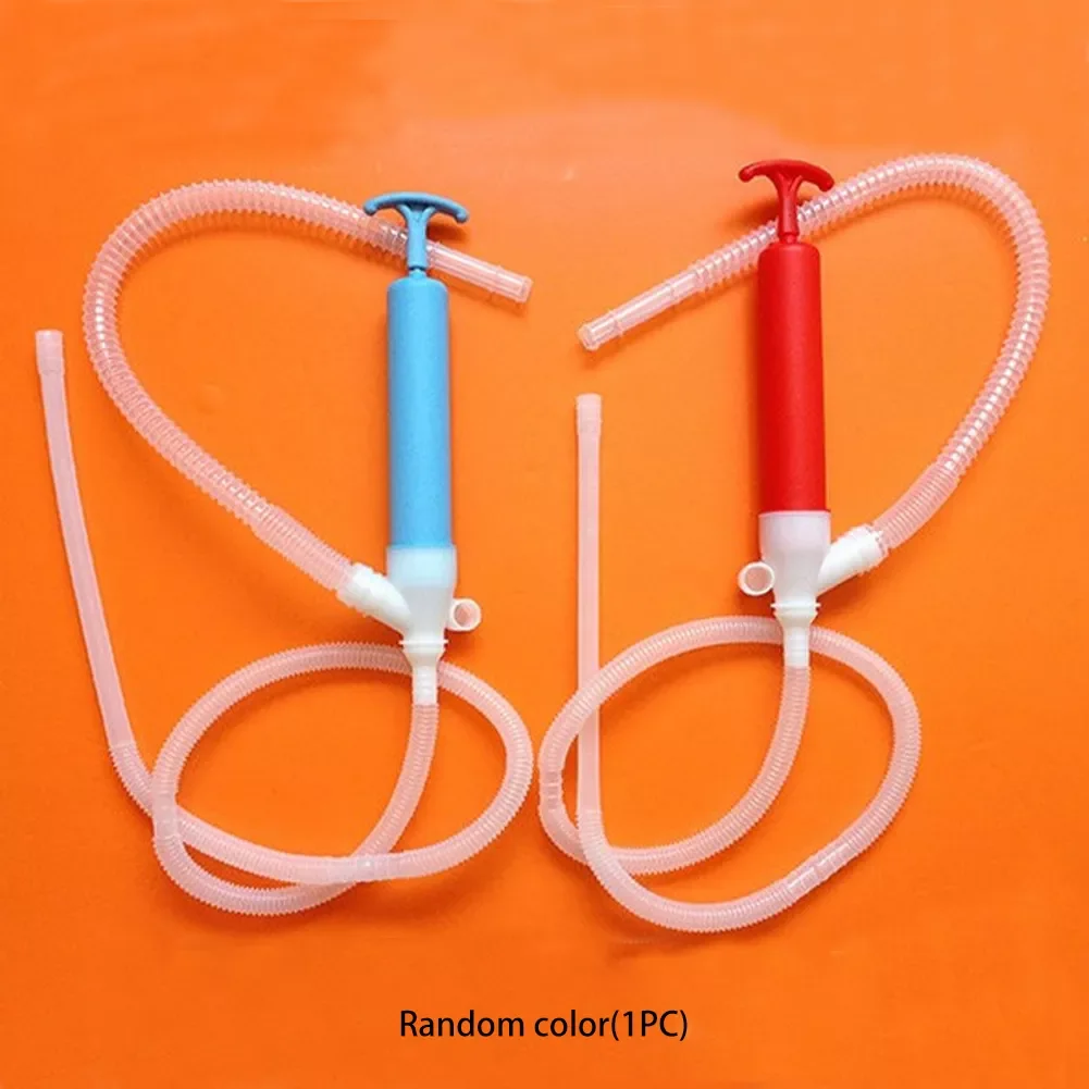 

AUTO PARTS 1pc Random Color Manual Dispenser Lightweight Car Fluid Transfer Pump Lubricant Liquid Oil Change Siphon Suction Fuel