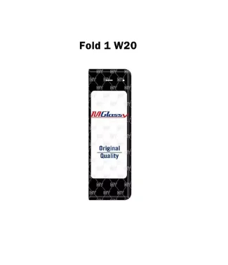 2 шт./пакет внешнее стекло Musttby с OCA для SM Z Fold 1/2/3/4/5 W20/W21/W22/W23/W24 маленькая ЖК-экранная