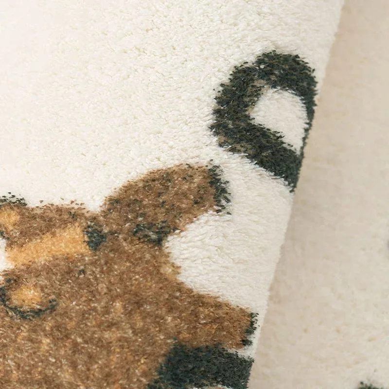 Декор для гостиной Детский ковер с мультяшными буквами спальня покрыта