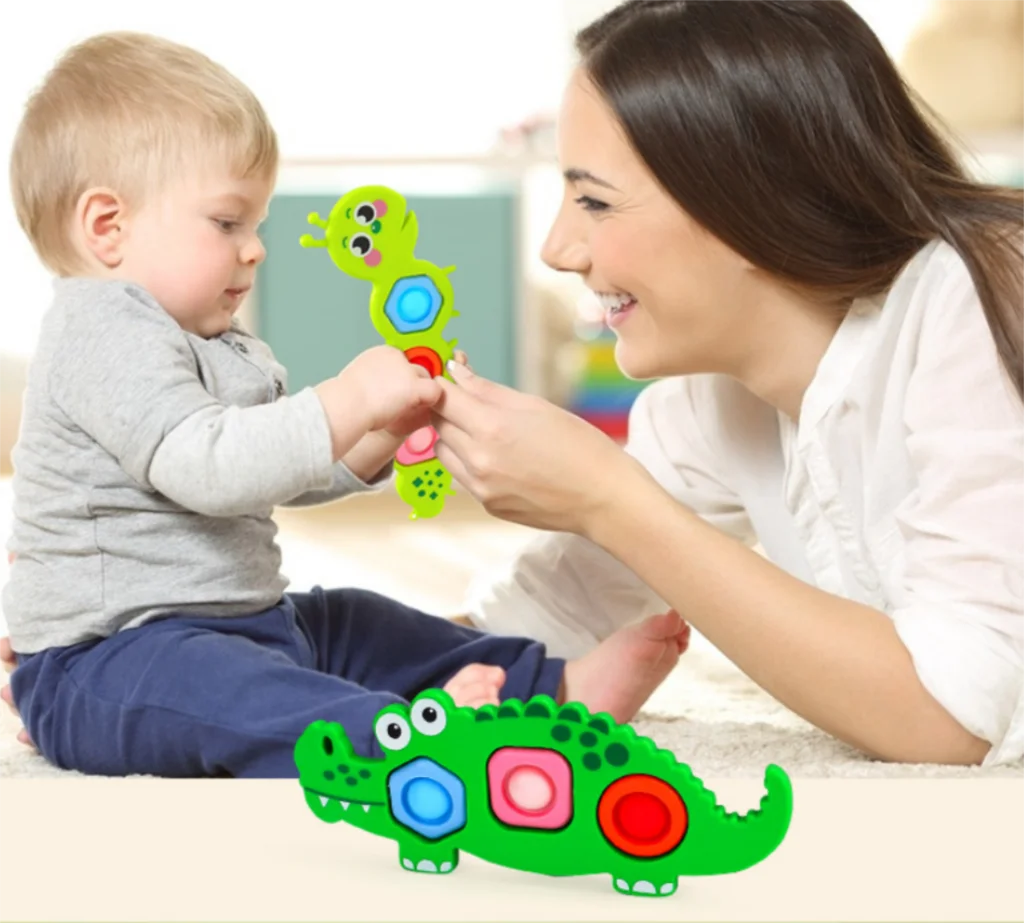 

Детская игрушка-Спиннер на присоске для детей, занятая доска для снятия стресса, вращающаяся погремушка, развивающие игры, Детские сенсорны...