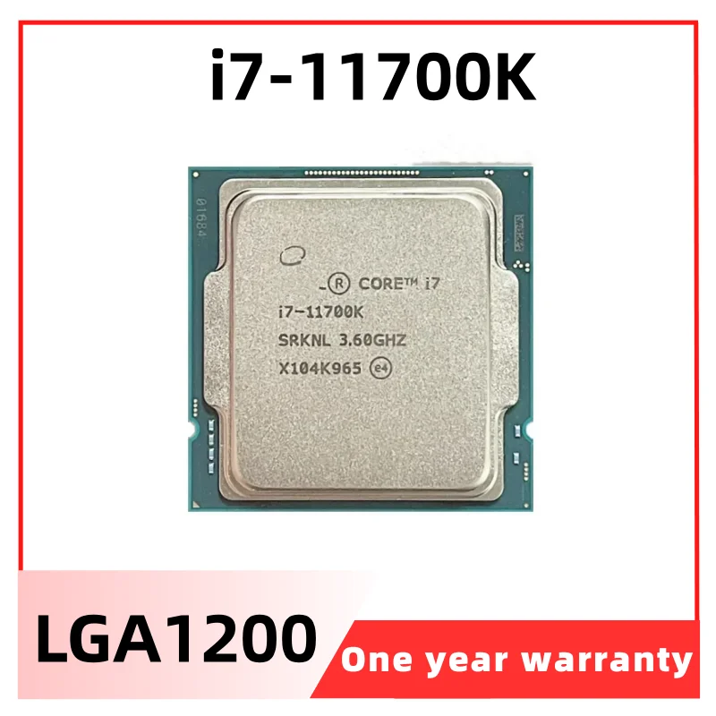 

Core i7 11700K Processor CPU LGA1200 Eight Core 3.6 GHz