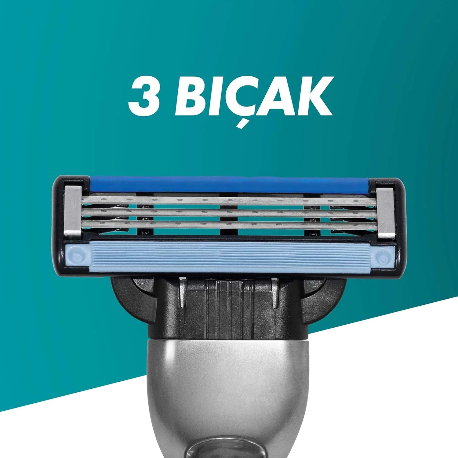 Фото Бритва Gillette Mach3, мужской набор для бритья, трёхслойное лезвие, лезвия Mach 3, материал из нержавеющей стали №2
