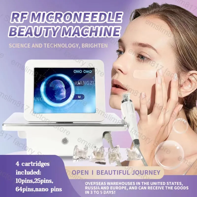 most advanced fractional rf microneedle machine/ rf microneedle radio frequency most popular face lifting rf micro needle enlarge