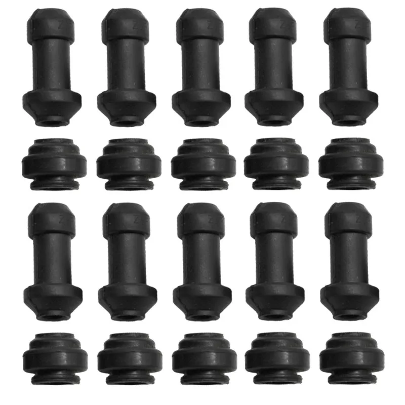 

20 шт./10 комплектов, мотоцикл, скутер, тормозной верхний нижний насос, суппорт, амортизатор, рукав, пылезащитный чехол, рези...