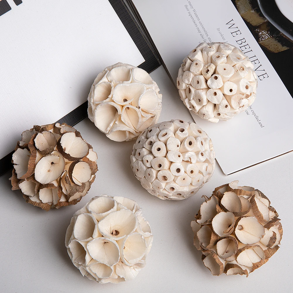 6 шт. натуральные игрушки для птиц