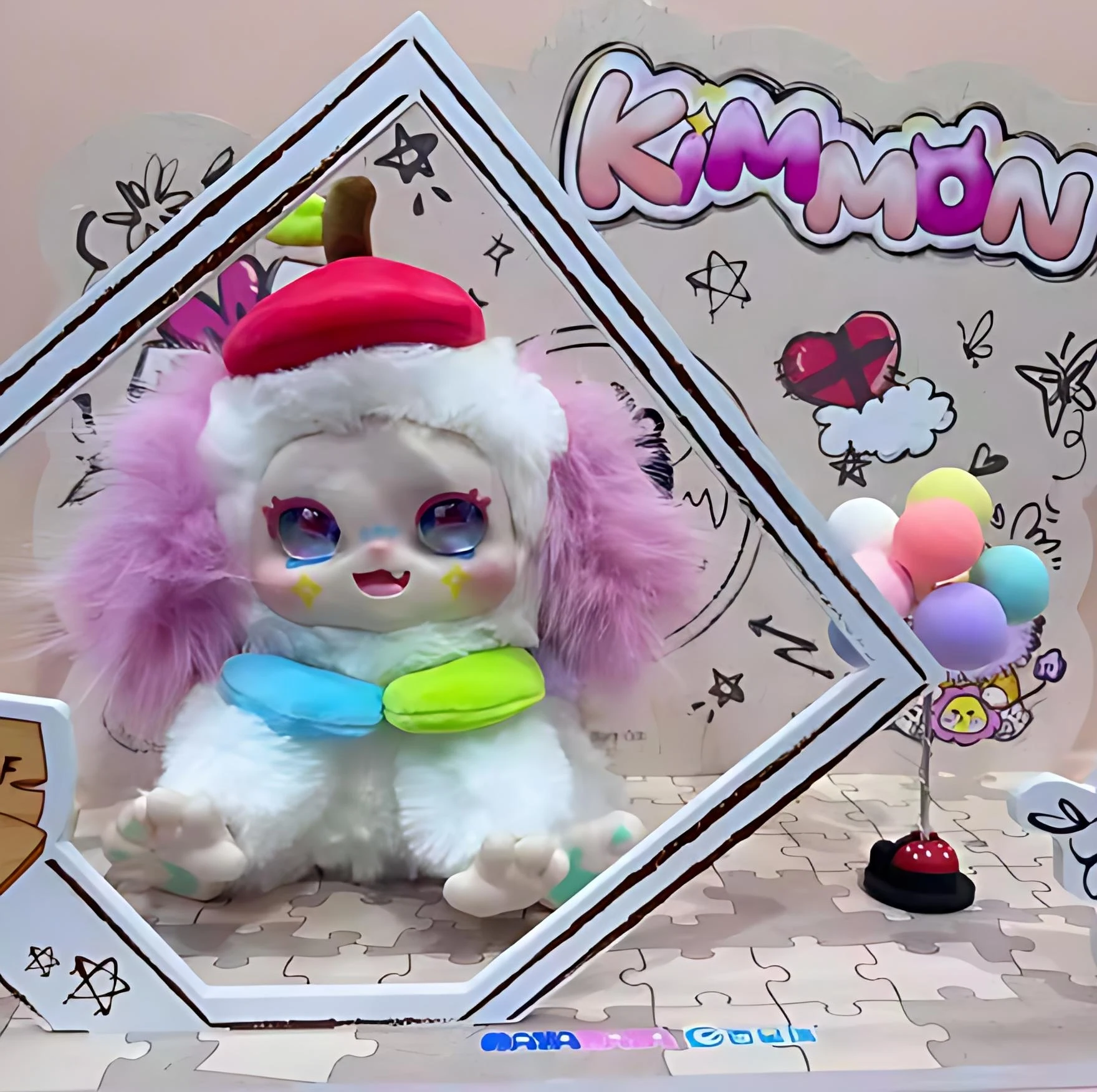 Фото KIMMON Regain Myself Series слепая коробка фигурки игрушки аниме рюкзакподвеска загадочная коробка мультяшный декор подарок на день рождения для девочек №4