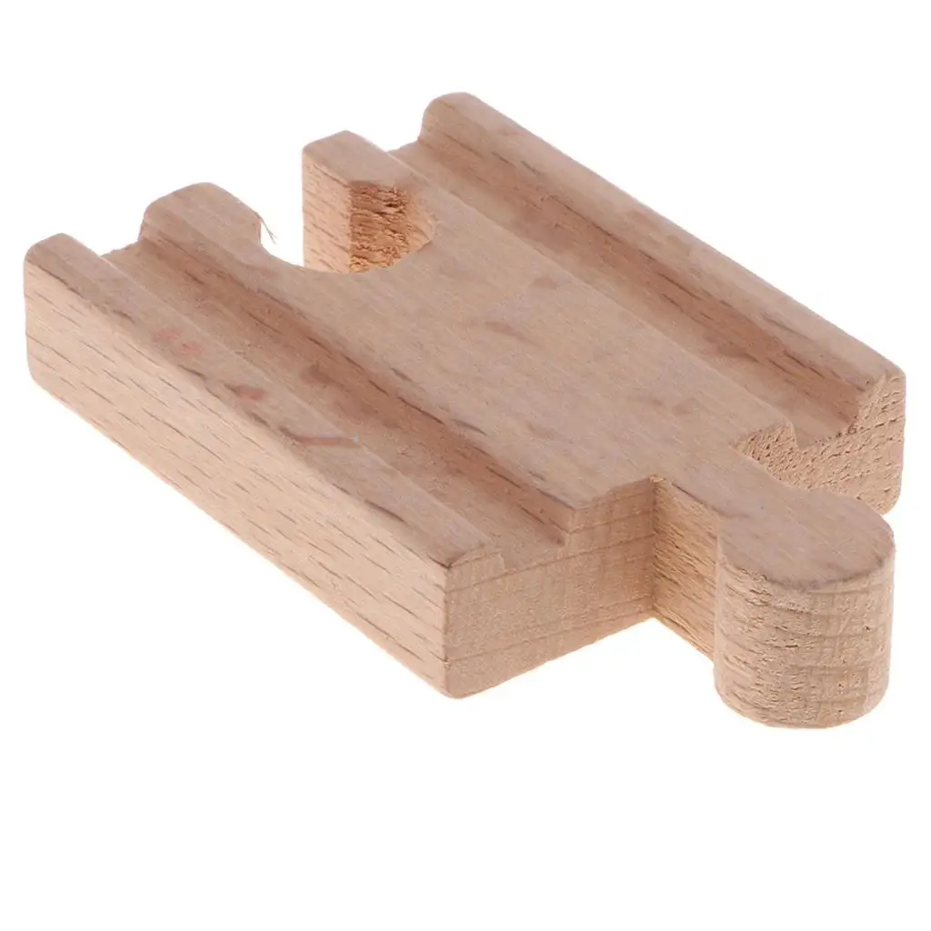 

5.4cm Railroad Tracks Wooden Train Blocks Building for Children Toys