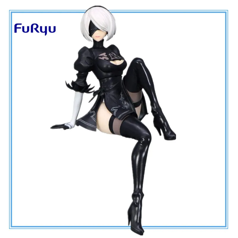 Оригинальная фигурка в виде лапши FuRyu 2B из ПВХ Подлинная аниме-фигурка