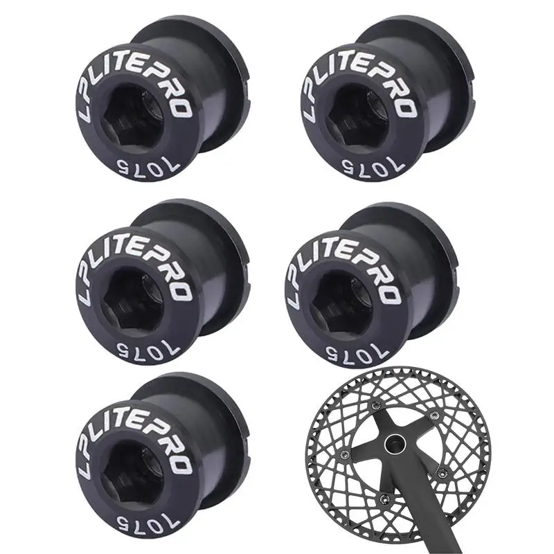 

5 шт., звездообразные болты из алюминиевого сплава