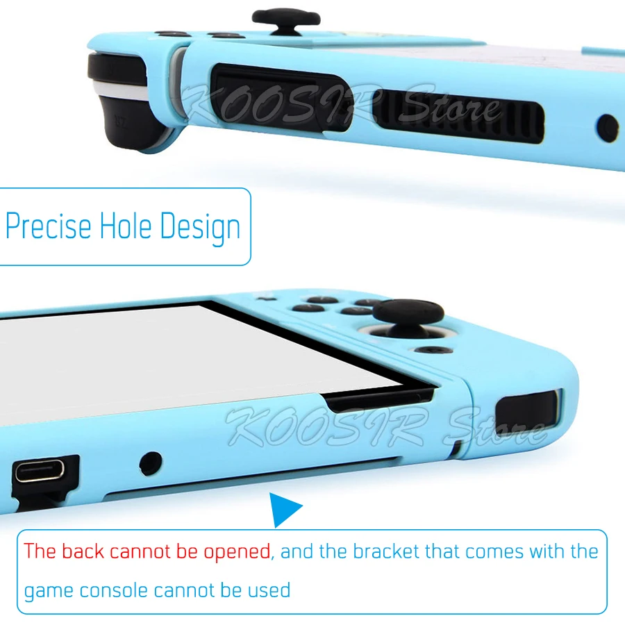 Нескользящий милый мягкий чехол с героями мультфильмов для Nintendo Switch OLED SWITCHOLED Kawaii