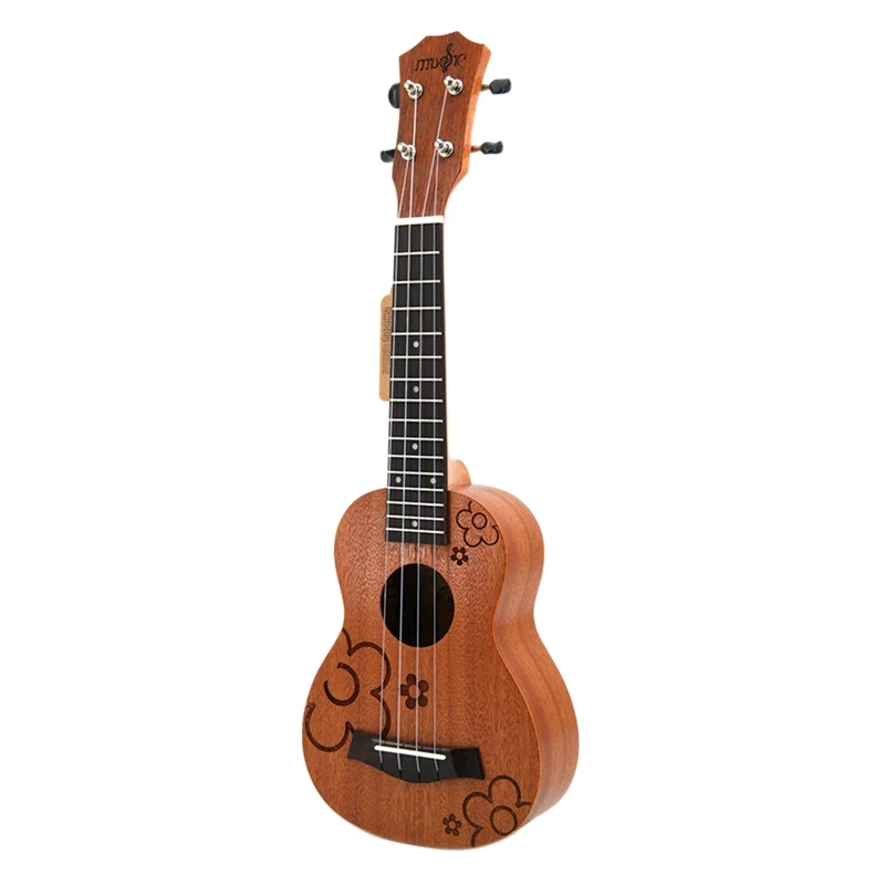 

21 Inch Ukulele Sabilli Wood 4 Strings Concert Ukulele For Beginner Musical Instrume