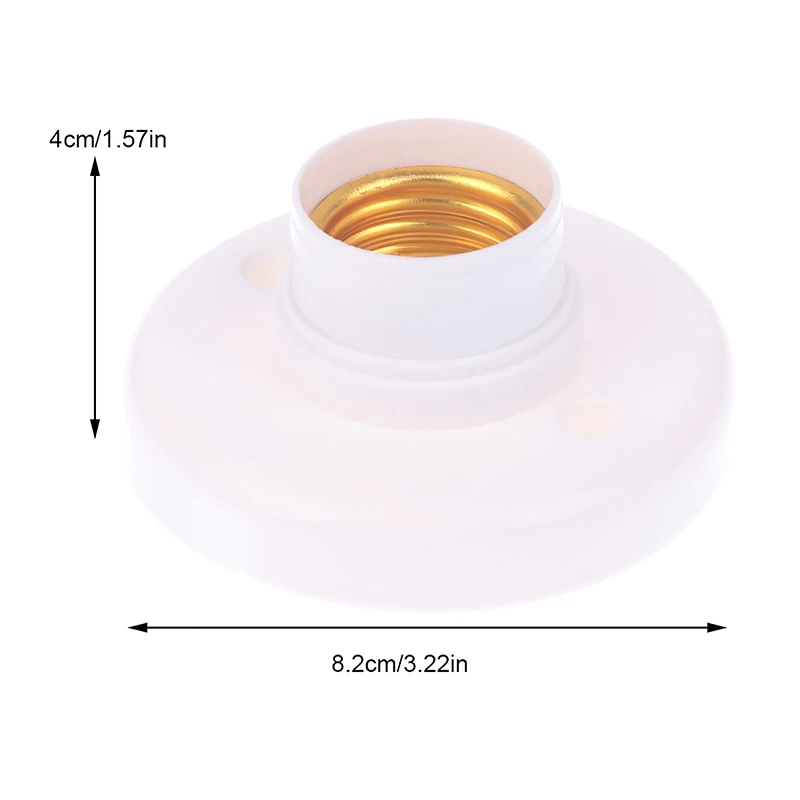 1 шт. Цоколь для лампы E27 с винтовой крышкой |