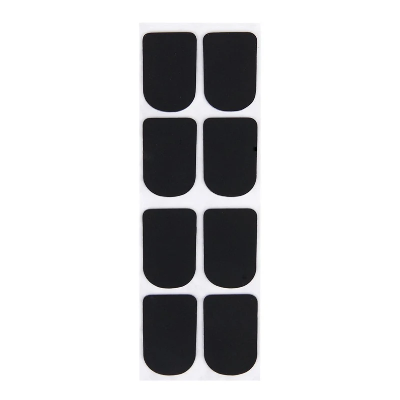 

32Pcs Clarinet/Soprano Saxophone Sax Mouthpiece Patches Pads Cushions Black---0.8Mm
