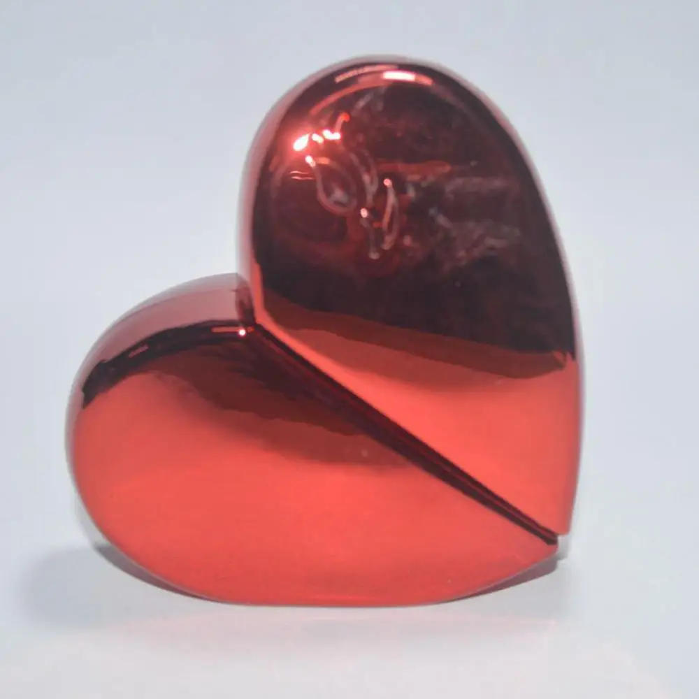 

Portable 25ml Refillable Love Heart Metal Empty Perfume Bottle Travel Atomizer