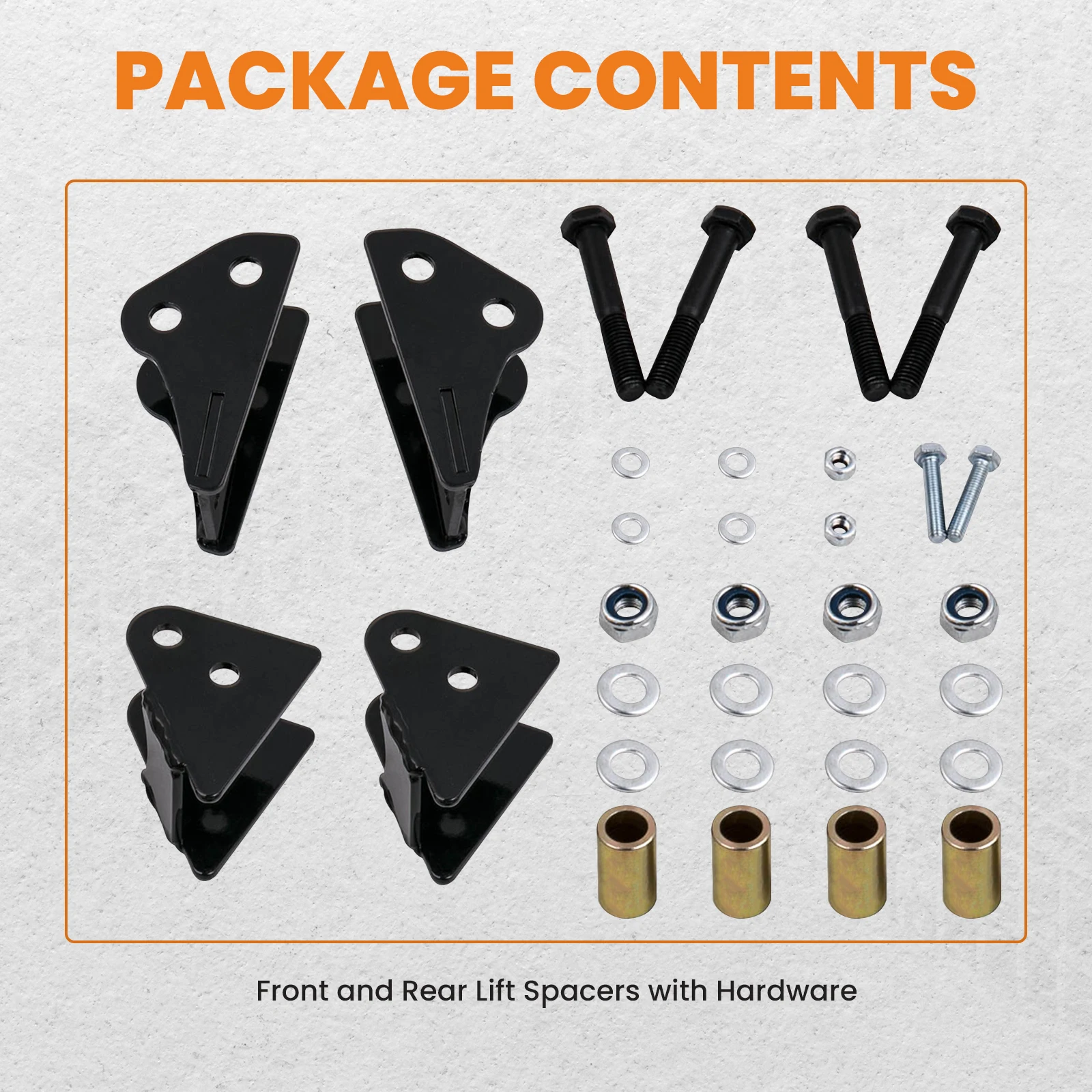 Подъемный комплект 2-1/2 дюйма для Polaris Ranger Crew 900 полный размер 2013-2019 гг.