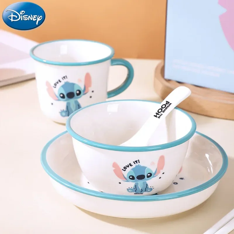 Набор посуды Disney Stitch Lotso Winnie The Pooh керамические миски ложки палочки для еды набор