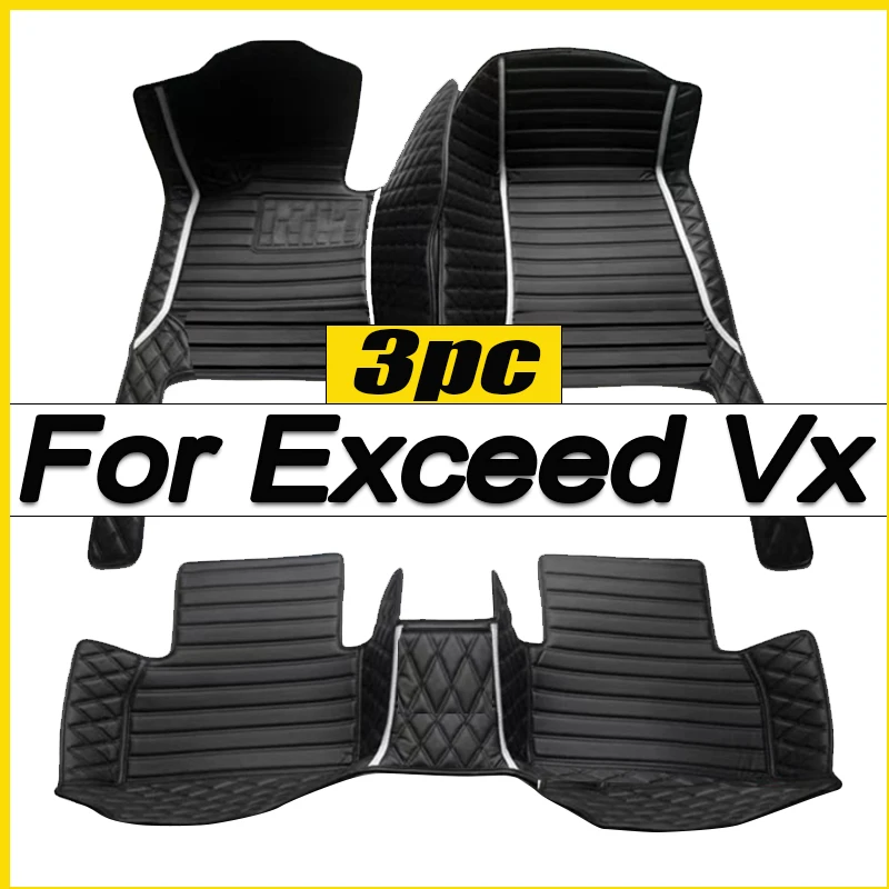 Автомобильный напольный коврик для Exceed Vx 2021 2022 2023 5 мест под заказ кожаный ног