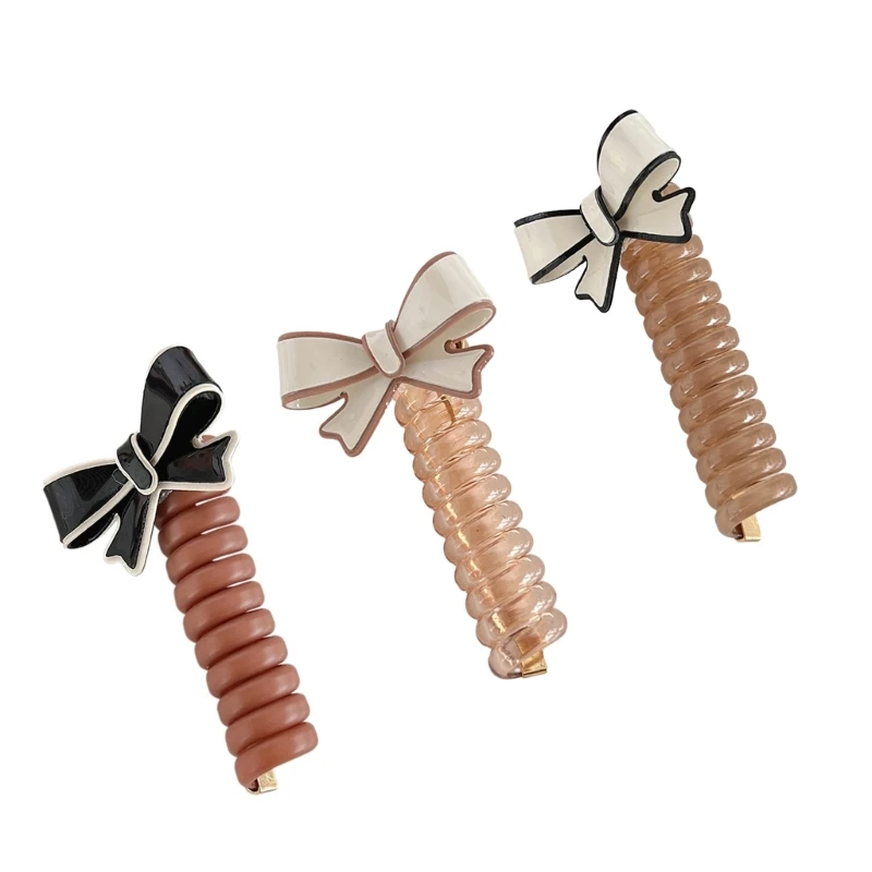 

Bow Scrunchy Hair Rope Ties Hair Bracelets Ponytail Holder for Women Girls