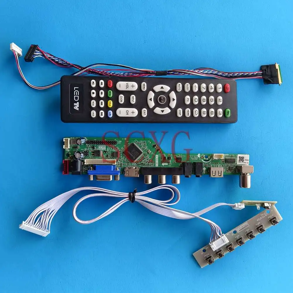 

Fit B121EW09 V3 HW0A 12.1" AV VGA USB HDMI-Compatible TV Analog Signal LCD Monitor 1280 800 40 Pin LVDS Controller Board DIY Kit