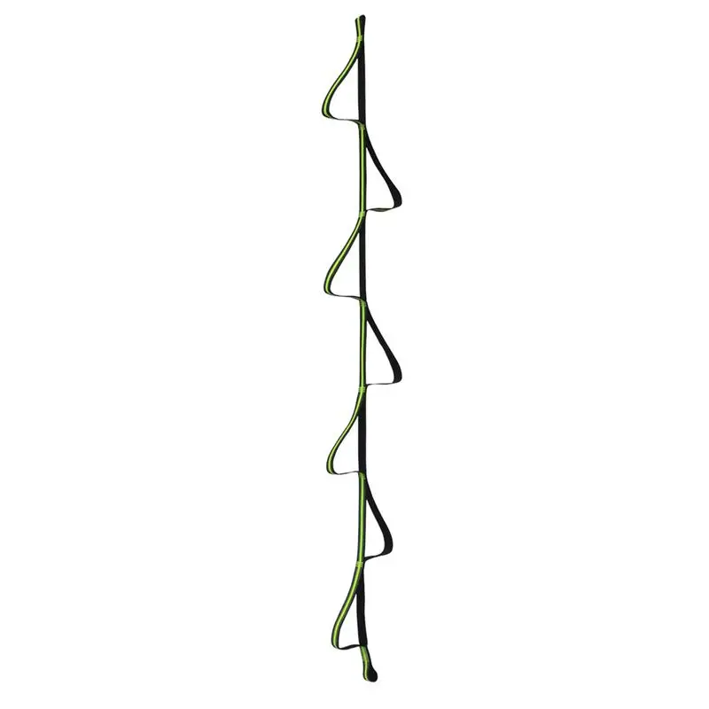 

Climbing Rope Step Webbing Ladder Climbing 7 Step Climbing Ascender Foot Multi-Purpose Climbing Strap With Stainless Steel Hook