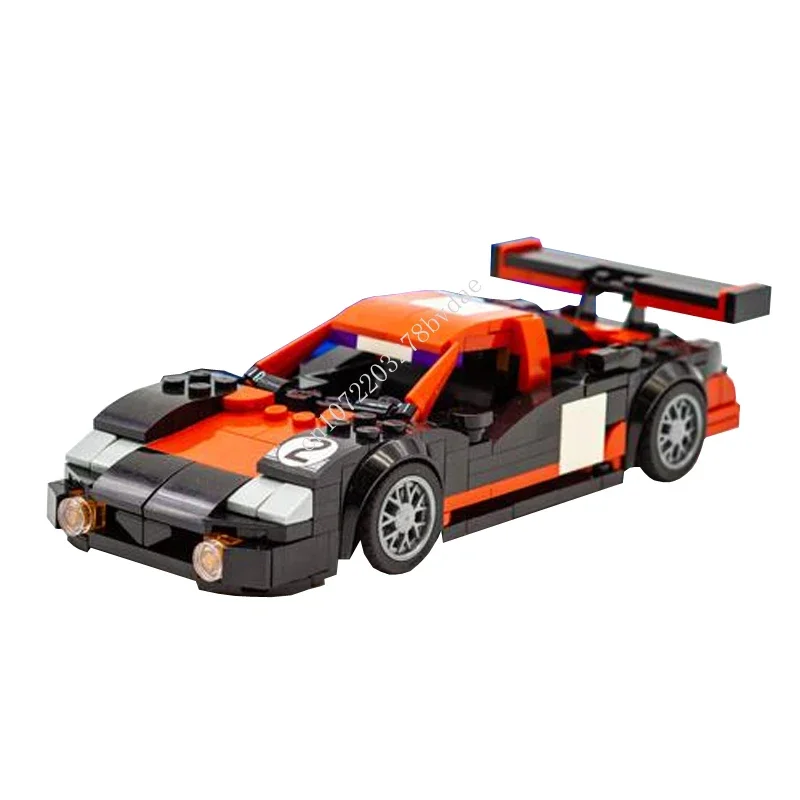 

304 шт., строительные блоки MOC для Nissan R390 GT1