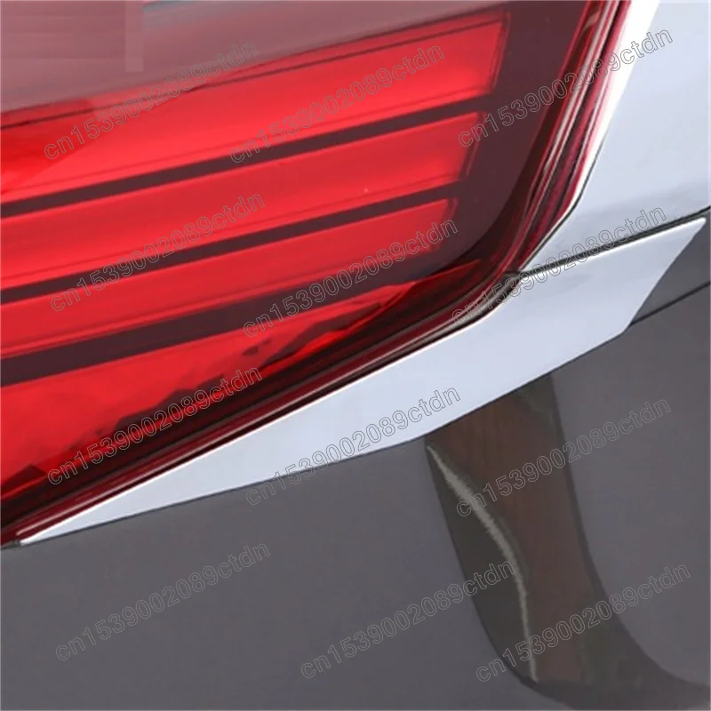 Задние фонари из нержавеющей стали для Mitsubishi outlander 2016 2017 2018 2019 2020 2021