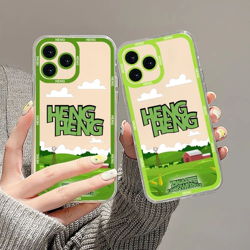 

HENG Phone Case For Samsung A73 A72 A71 A70 A53 A52 S Transparent Shell