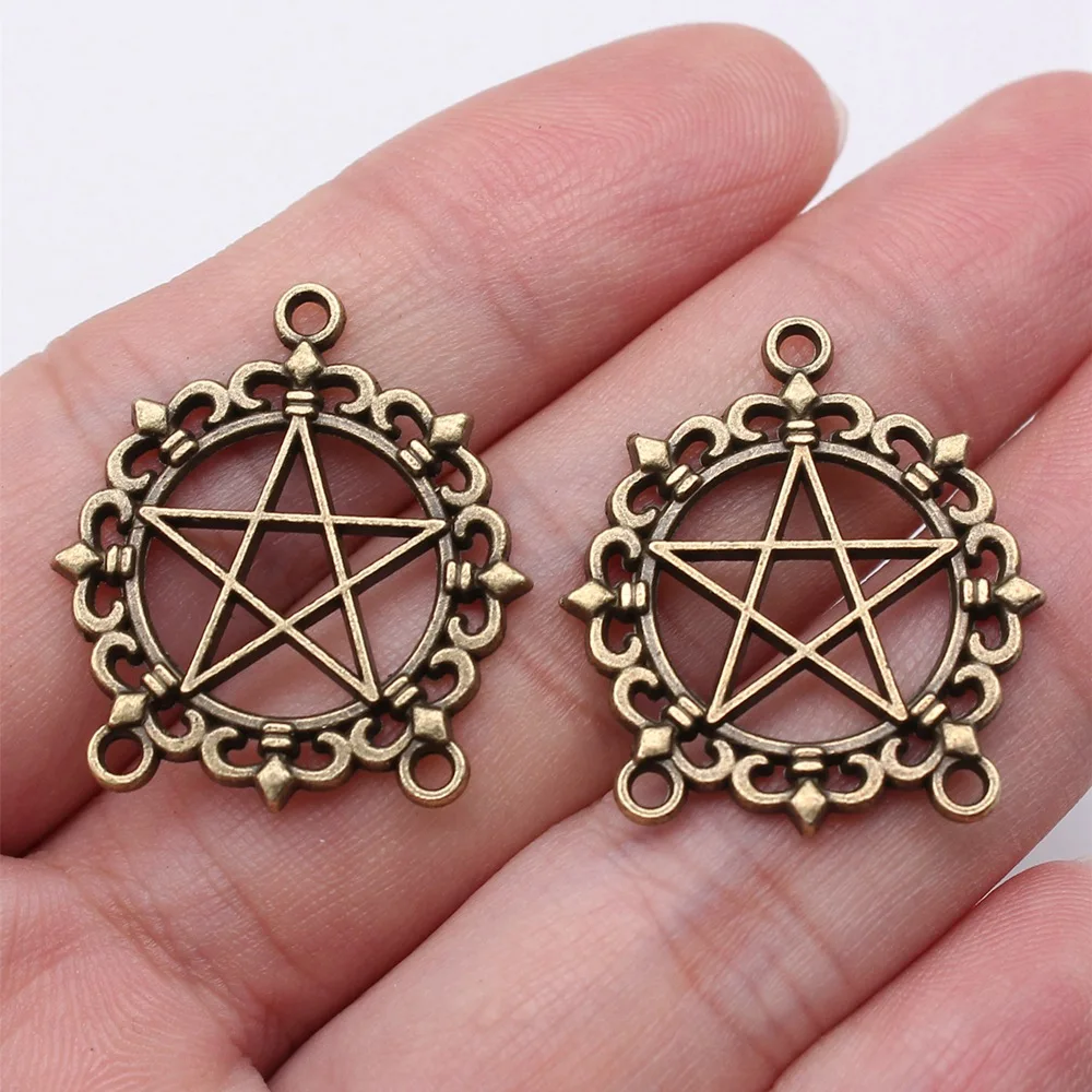 Разъем с пятиконечными звездами для изготовления ювелирных изделий аксессуары
