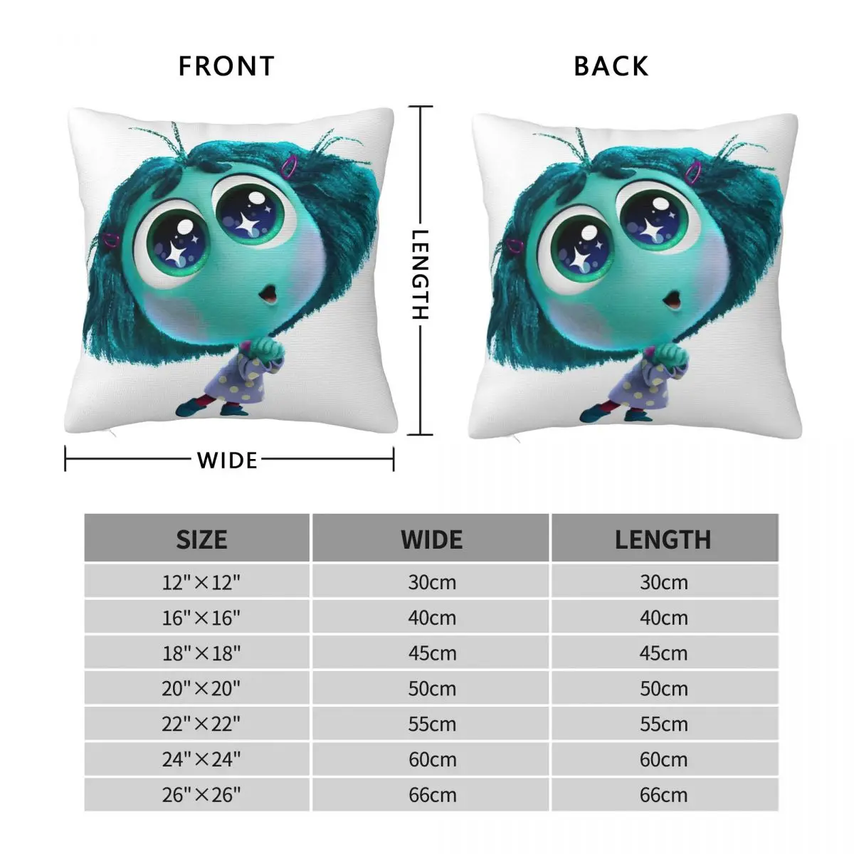 Квадратные наволочки для подушек Envidia Intenso 2 наволочка с рисунком внутри забавная