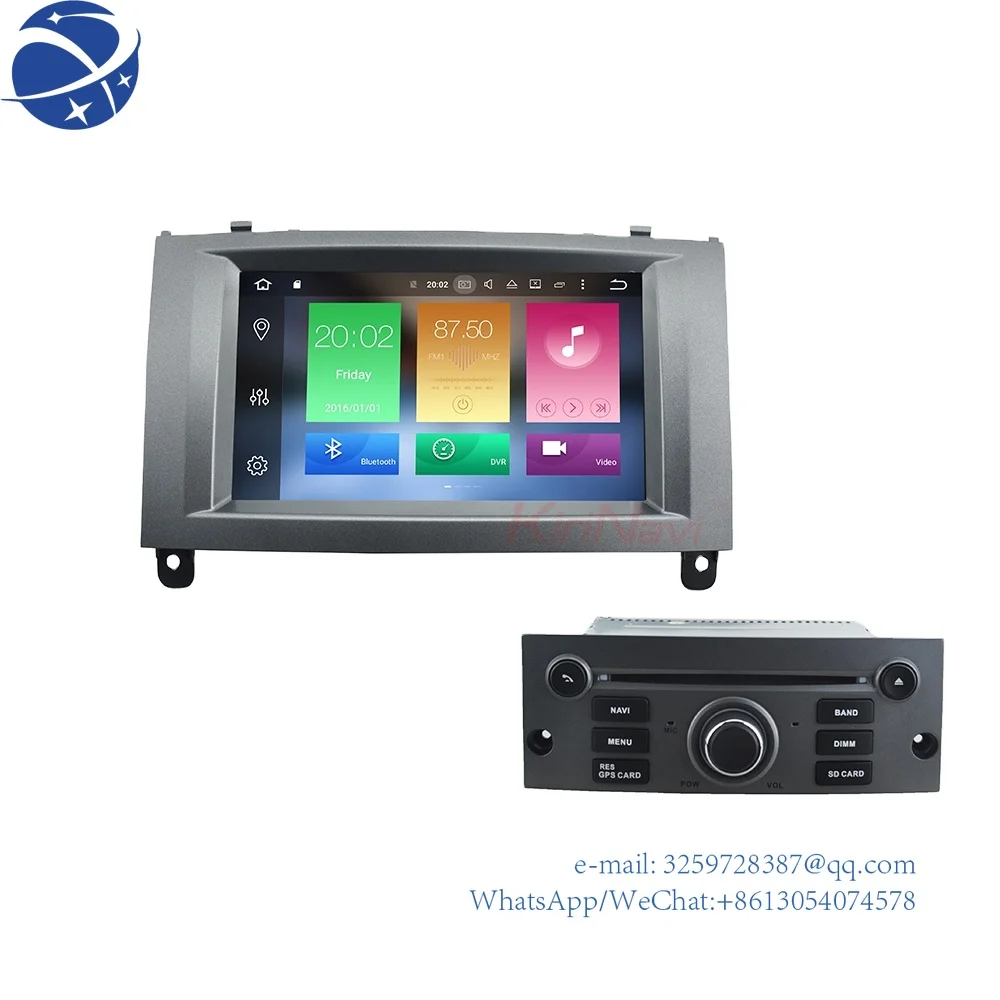 

KiriNavi WC-PT7407 8 core android 10.0 stereo for 407 car radio mp3 player navigation system 2004 - 2010 gps BT 3g TV