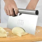 Многофункциональный скребок для торта, измельчитель из нержавеющей стали, резак для теста, помадный крем, аксессуары для украшения выпечки