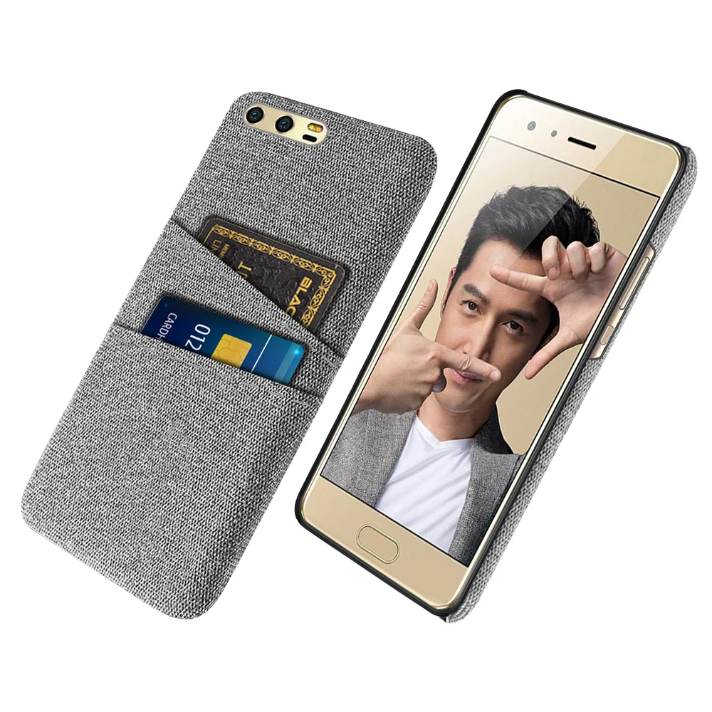 

Cloth Case Case for Huawei Honor 9/9i/9 Lite Case Luxury Fabric Dual Card Cover For Honor 9 9lite Honor9 Honor9Lite Coque Funda