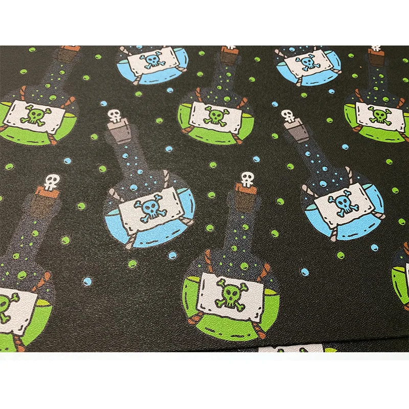 10 размеров красочный Рисунок черепа инфузированная доска KYDEX Thermoform пластина из