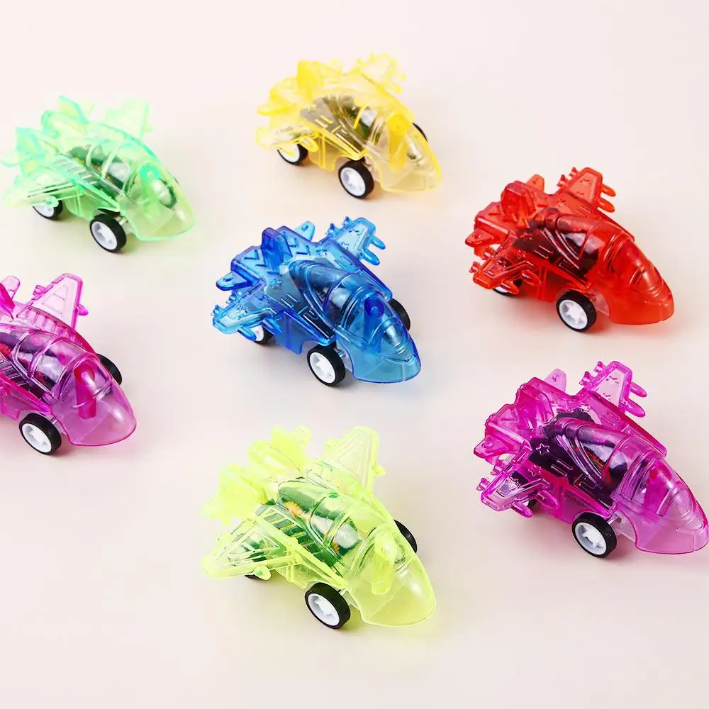 

Transparent Gift for Boy Classic Mini Gifts Birthday Gift Traffic Plane Toys Pull Back Plane Airplane Toy Toy Vehicles