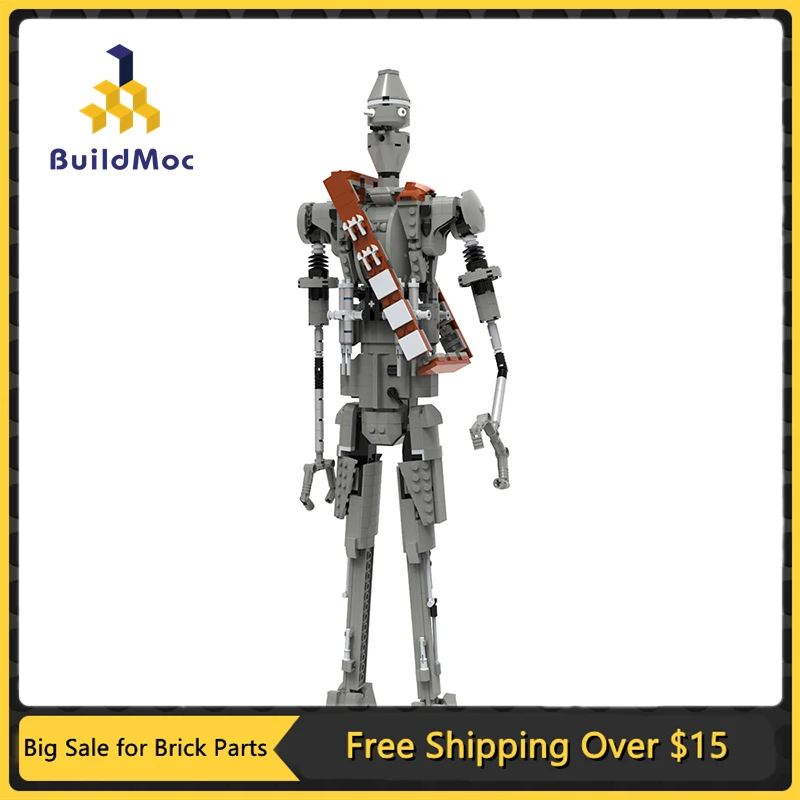 

MOC Space War IG-Series Assassin Robot Building Block Kit Character Nurse Robot Figure Brick Model Kid Puzzle Toy Birthday Gift