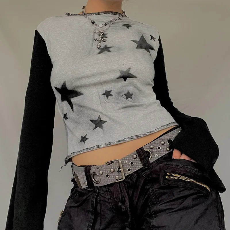 

Футболки Y2k одежда Ropa Mujer Топы футболка женский кавайный Корсет Топ корейские модные Графические футболки винтажная одежда корсет