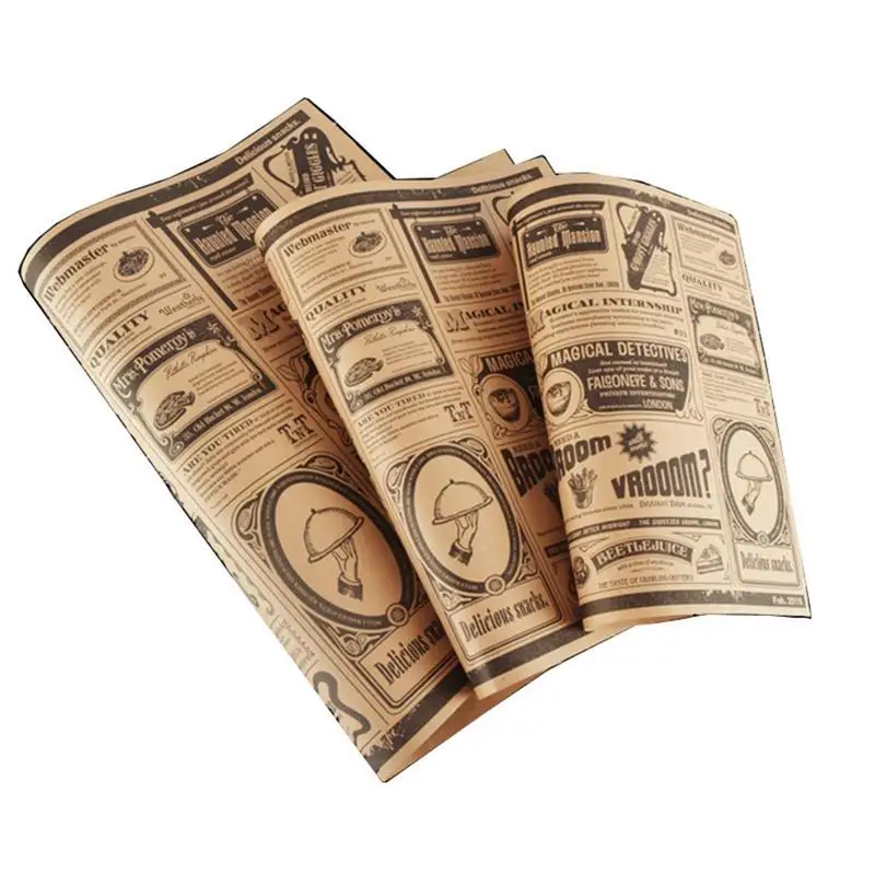 

Deli Paper Sheets Deli Wax Paper Sheets For Food Basket Liners Food Picnic Paper Sheets Wrappers For Wrapping Bread Baking Paper