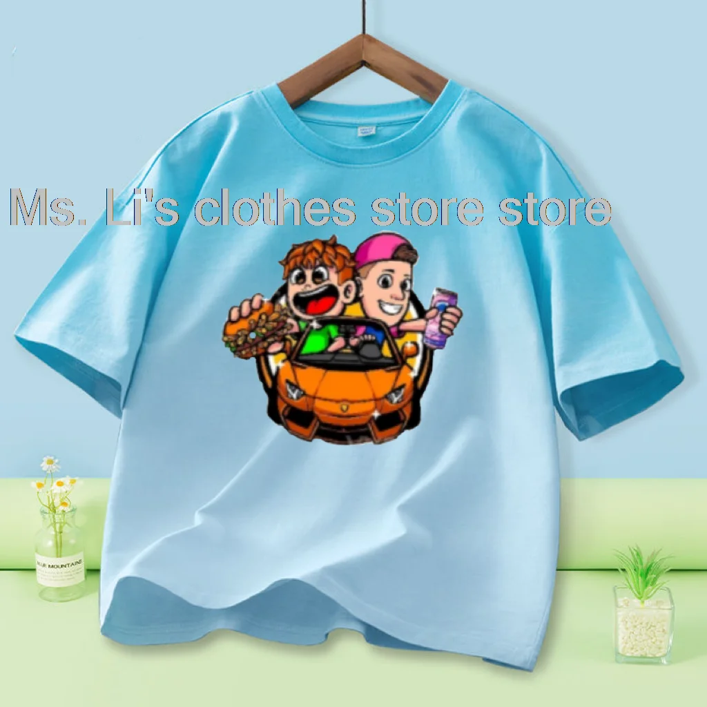 Лидер продаж хлопковая футболка с коротким рукавом для мальчиков и девочек Icrimax