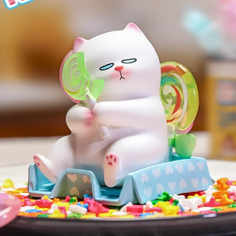 Pop Mart Vivicat Gourmet Series слепая коробка Guess Bag Mystery Box игрушки куклы милые аниме фигурки