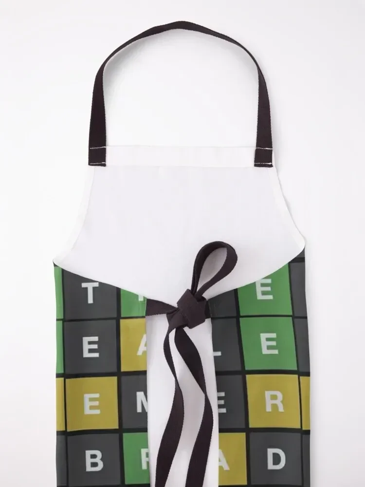 Фартук Wordle Ресторан Униформа официанта