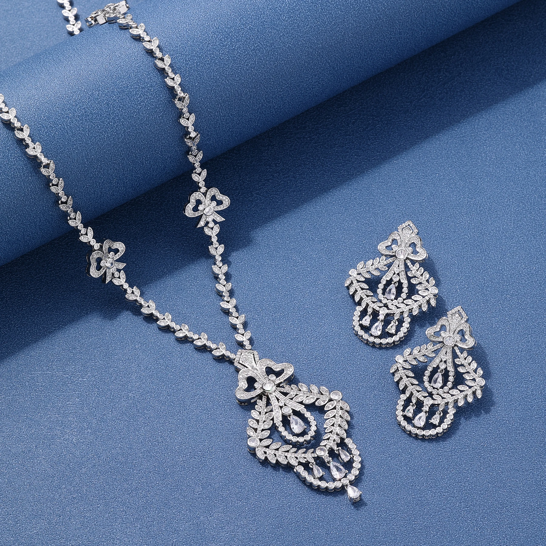 

Janekelly 2 шт. Свадебные циркониевые полные Ювелирные наборы для женщин, роскошные свадебные ювелирные наборы из Дубая Нигерии с фианитами