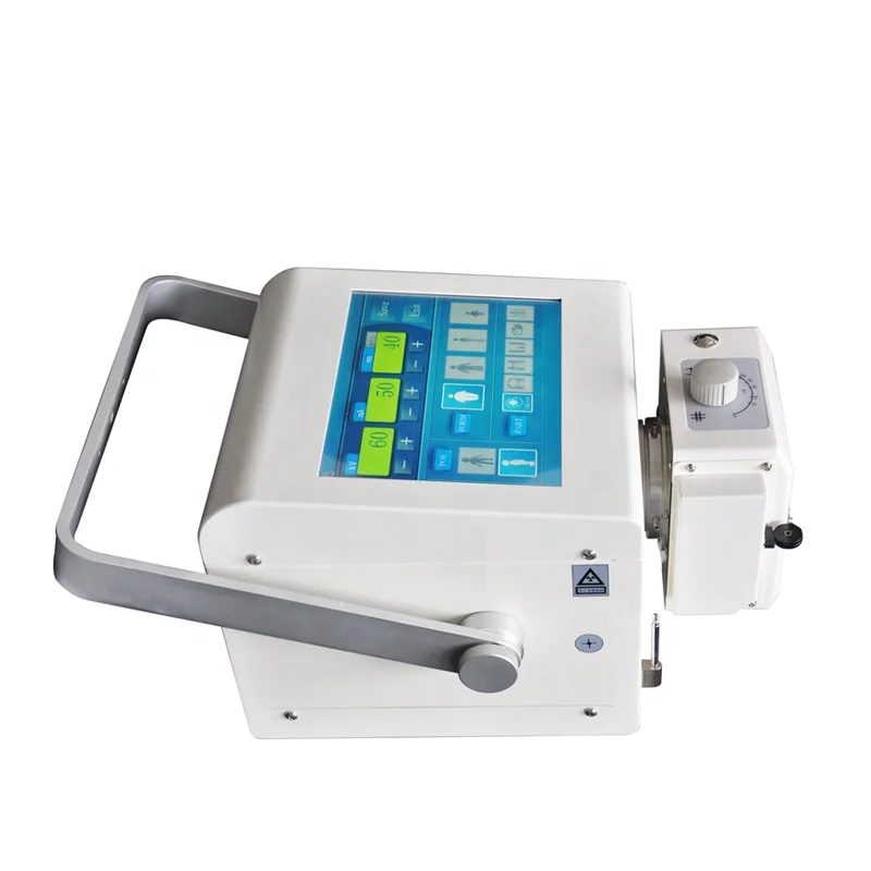

China Widely Use Hand-carried 100mA LCD Screen Mobile X ray Machine High Frequency Portable X-ray Machine Price