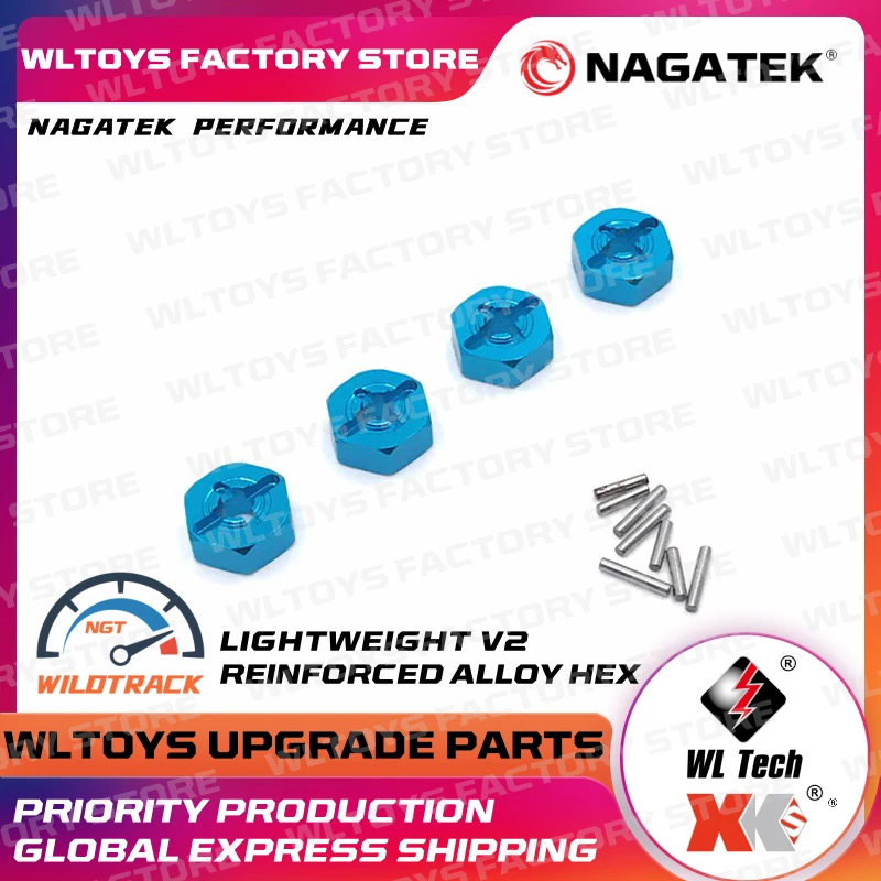 Wltoys 144001 wltoys 124019 124017 a959 a979 металлические детали для модернизации 4 шт. сплав 12 мм