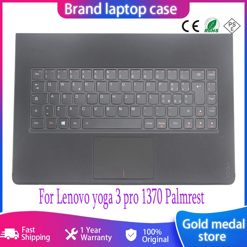 

Новый и оригинальный чехол для ноутбука Lenovo yoga 3 pro 1370 с итальянской клавиатурой, верхний корпус 5CB0G97340