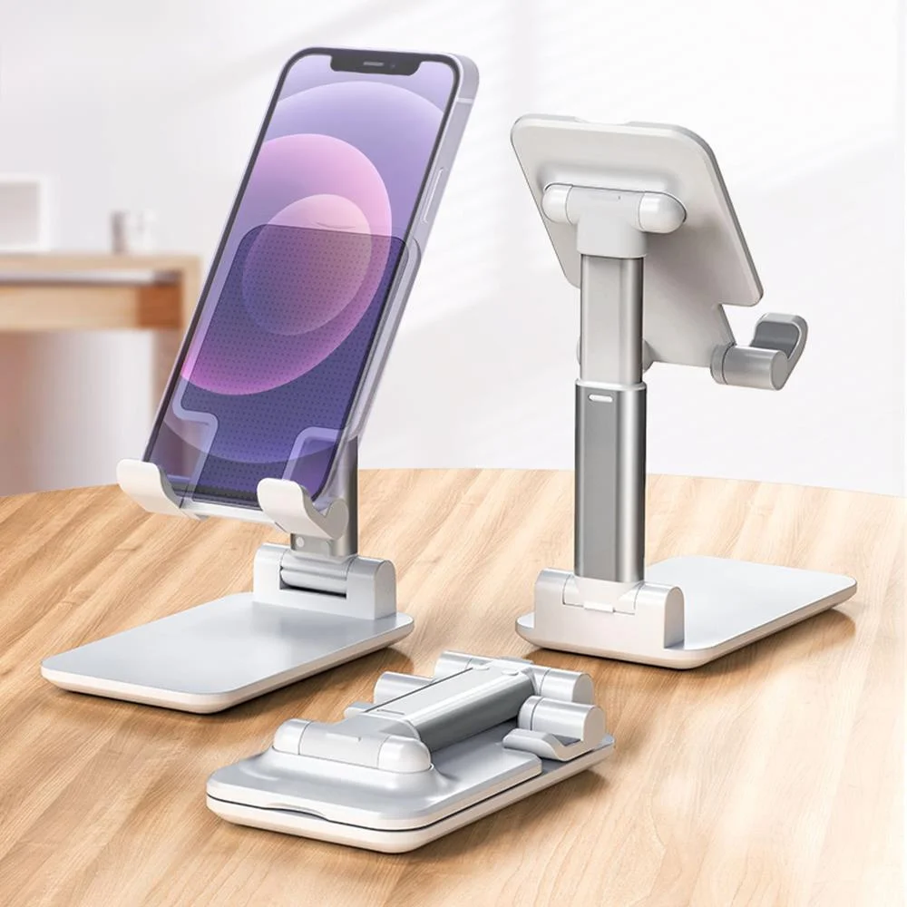 

Phone Holder Stand, Desktop Cell Phone Holder for iPad Tablet Desk Holder, Mobile Phone Stand for iPhone Samsung Huawei