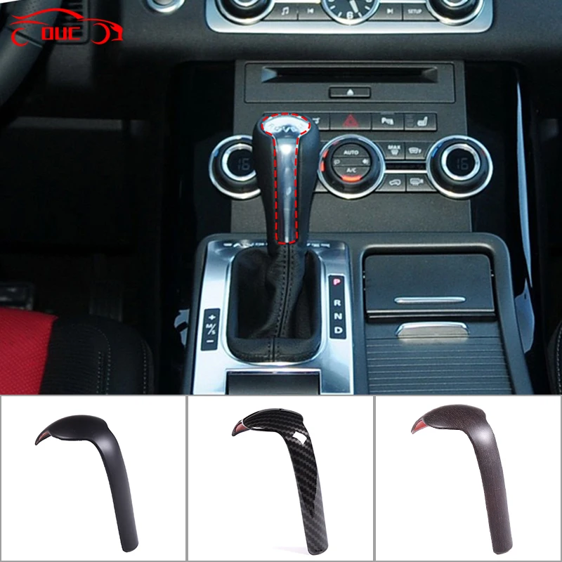 

ABS Car Center Console Gear Shift Head Decoration Cover Trim For Land Rover Range Rover Sports Vogue 2005-2013 Car Accessories