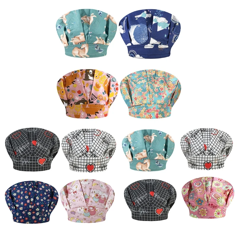 

2 шт., 4 шт., пылезащитная эластичная шапка с мультяшным принтом