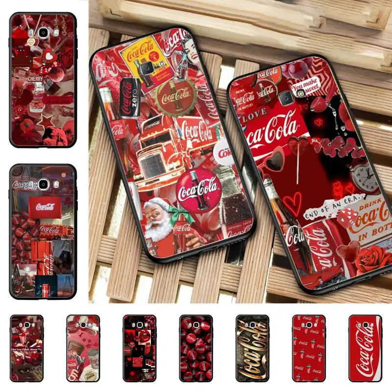 

C-Coca-Fashion Cola Phone Case for Samsung J 4 5 6 7 8 prime plus 2018 2017 2016 J7 core