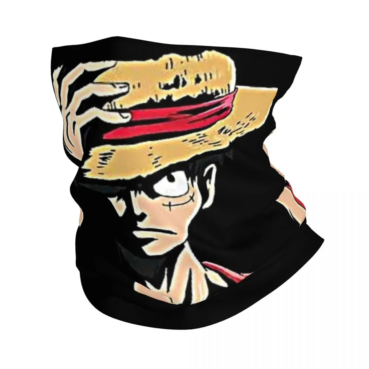 

Luffy цельный Бандана шейный чехол с принтом шарф многофункциональная Балаклава для бега унисекс для взрослых моющийся